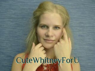 CuteWhitneyForU