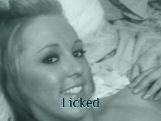 Licked