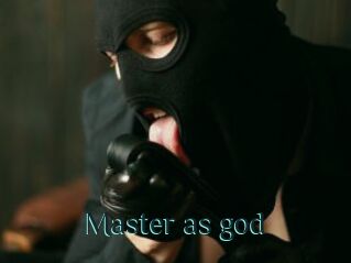 Master_as_god