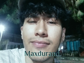 Maxdurand