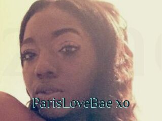 ParisLoveBae_xo