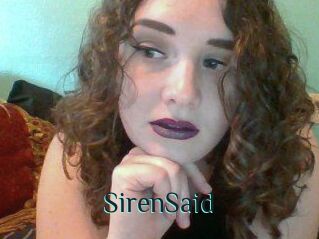 SirenSaid